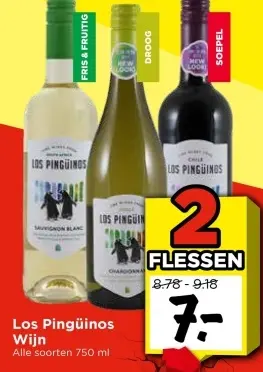 Aanbieding: Los Pingüinos Wijn