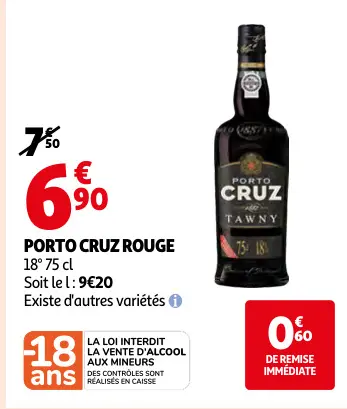 Promotie: Porto cruz rouge