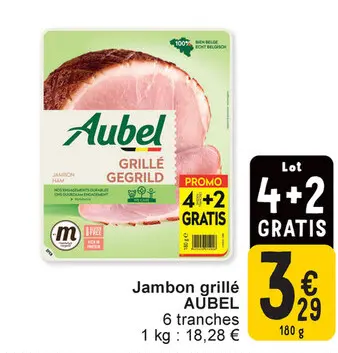 Offre: Jambon grillé