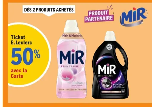Offre: Lessive Mir