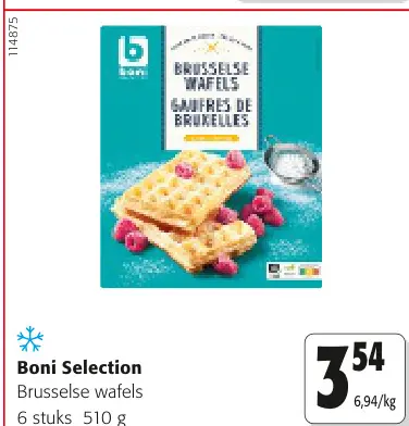 Promotie: Brusselse wafels