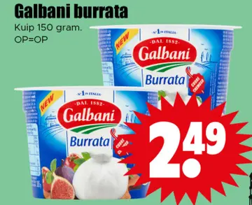 Aanbieding: Galbani burrata