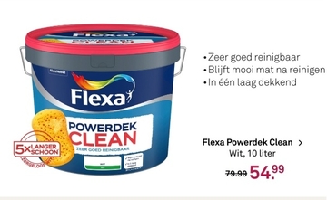 Aanbieding: Flexa Powerdek Clean