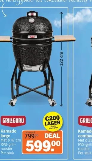 Aanbieding: Kamado large