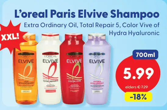 Aanbieding: Elvive Shampoo
