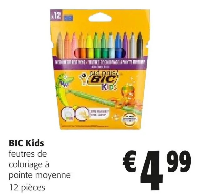 Offre: Futres de coloriage à pointe moyenne