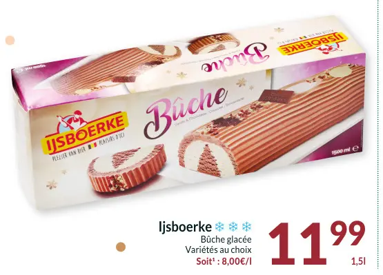 Offre: Bûche glacée