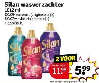 Promotie: Wasverzachter