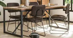 Aanbieding: Pasadena eettafel recht