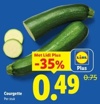 Aanbieding: Courgette