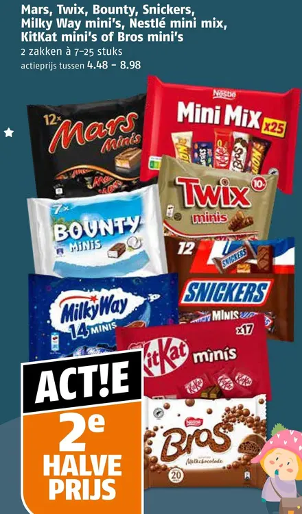 Aanbieding: Mini's of Bros mini's
