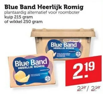 Aanbieding: Blue Band Heerlijk Romig