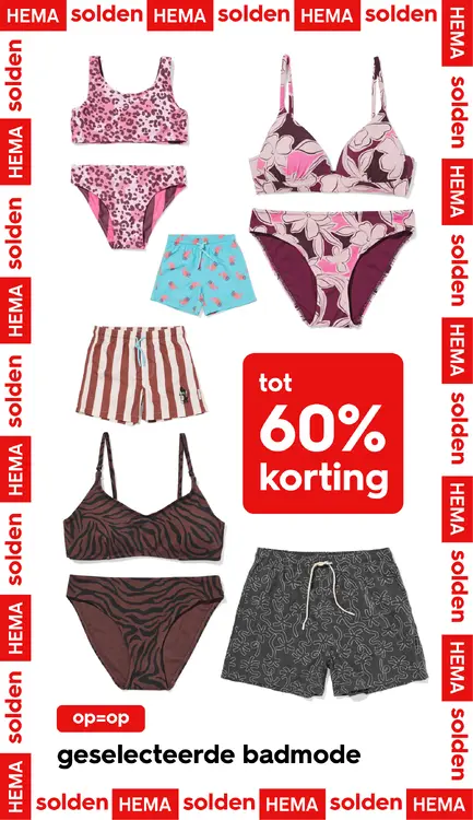 Promotie: Geselecteerde badmode