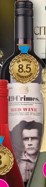 Promotie: 19 Crimes. Red Wine