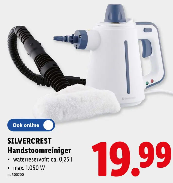 Promotie: Handstoomreiniger