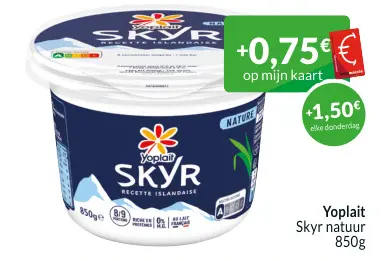 Promotie: Skyr natuur