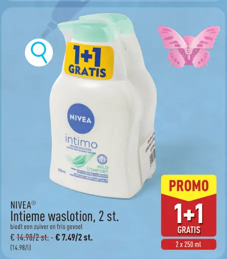 Promotie: Intieme waslotion