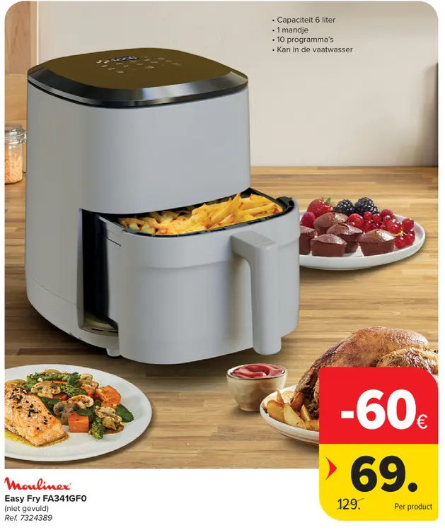 Promotie: Easy Fry FA341GF0