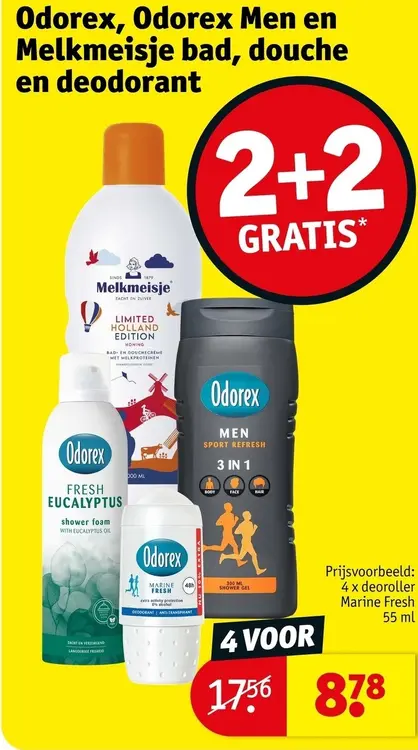 Promotie: Bad, douche en deodorant