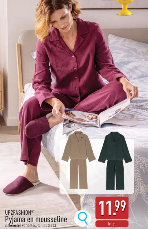 Offre: Pyjama en mousseline