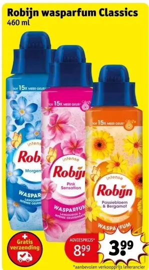 Aanbieding: wasparfum Classics