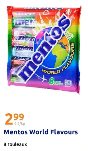Offre: Mentos World Flavours