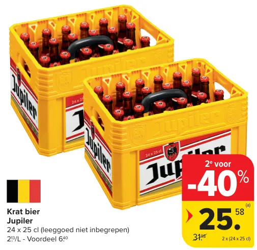Promotie: Krat bier