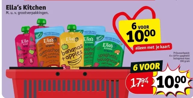 Promotie: Ella's Kitchen