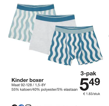 Aanbieding: Kinder boxer