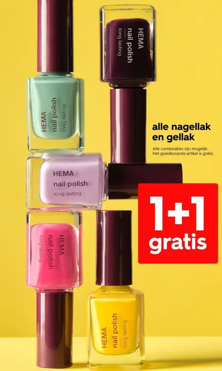Aanbieding: nagellak en gellak