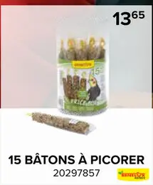 Offre: Bâtons à picorer