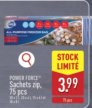 Offre: Sachets zip
