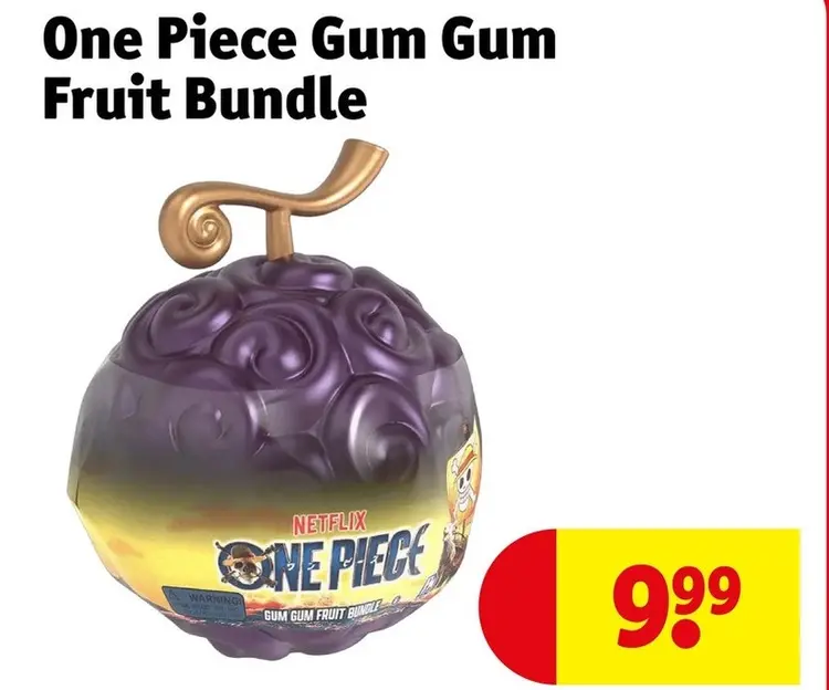 Promotie: One Piece Gum Gum Fruit Bundle