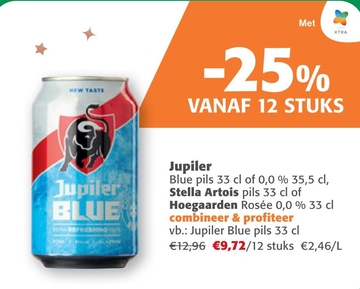 Aanbieding: Jupiler Blue pils