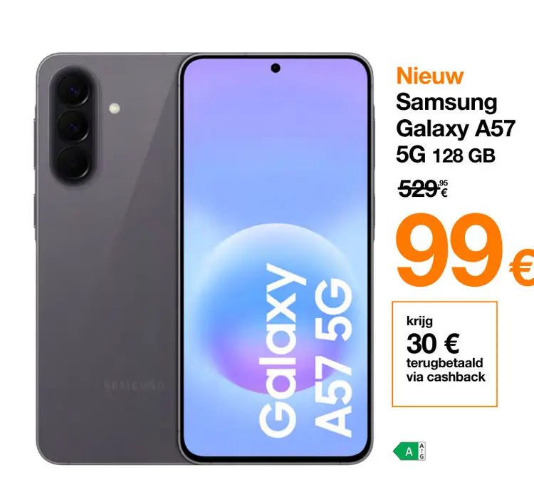 Promotie: Samsung Galaxy A57