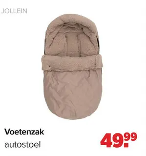Aanbieding: Voetenzak autostoel