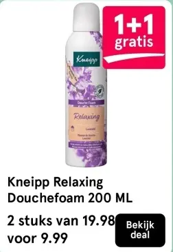 Aanbieding: Relaxing Douchefoam