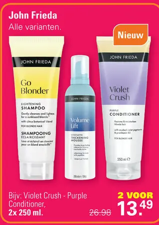 Aanbieding: John Frieda