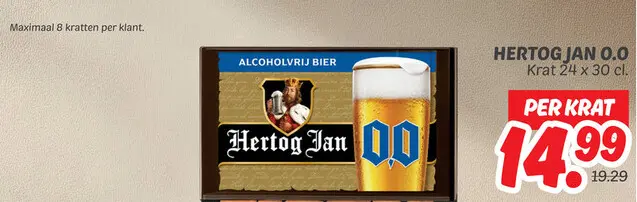 Aanbieding: Krat bier 0.0