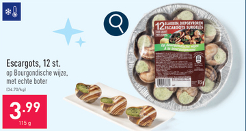 Aanbieding: Escargots