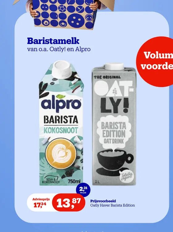 Aanbieding: Baristamelk