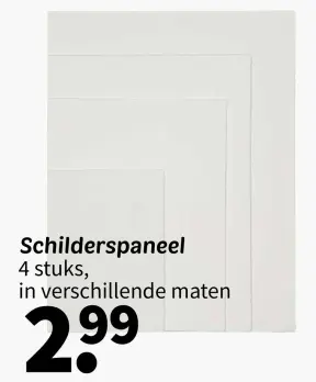 Aanbieding: Schilderspaneel