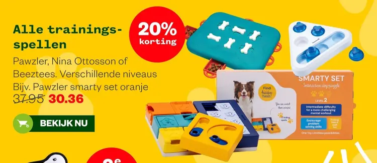 Aanbieding: Alle trainingsspellen