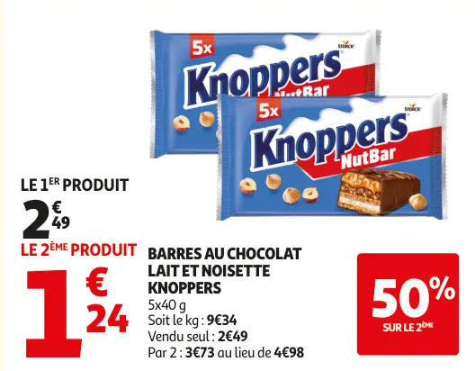 Offre: Knoppers NutBar