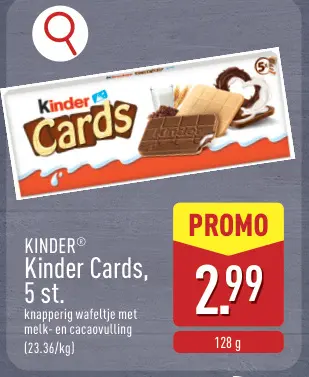Promotie: Kinder Cards