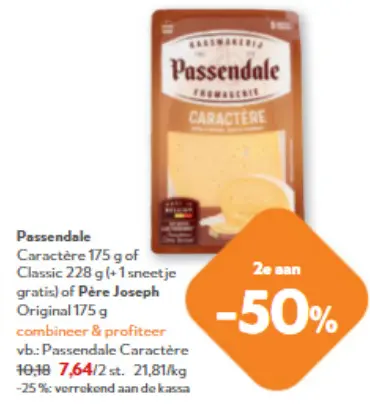 Promotie: Passendale Caractère