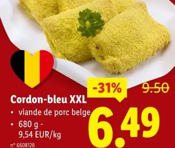 Offre: Cordon-bleu XXL