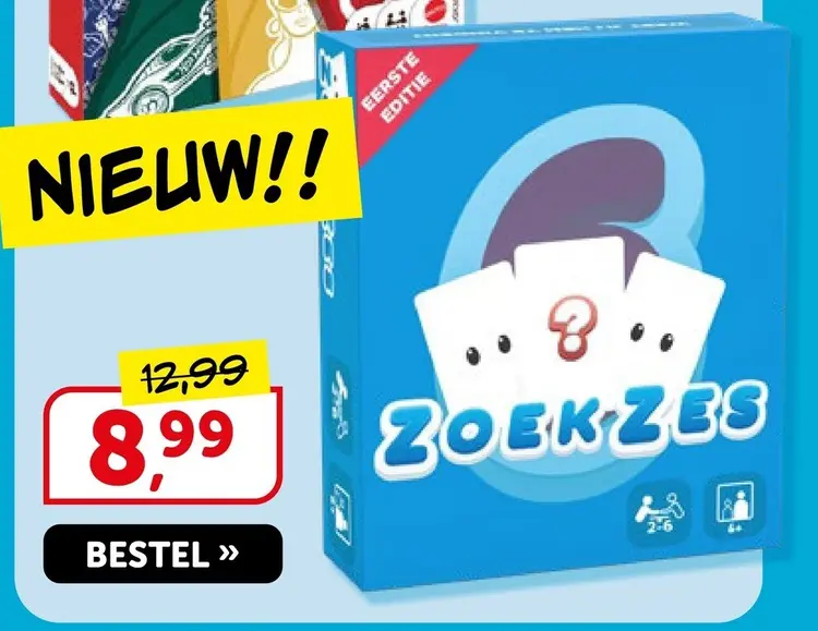 Aanbieding: Zoek zes