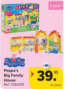 Promotie: Peppa's Big Family House