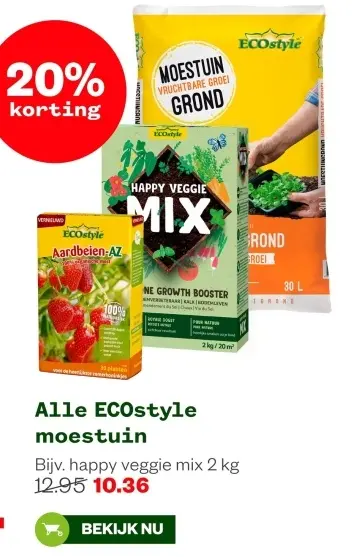 Aanbieding: Alle ECOstyle moestuin